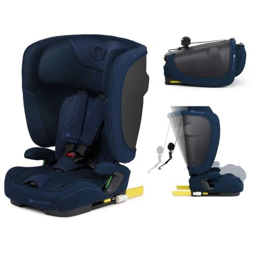 Kinderkraft AUTOSEDISTE FIX2GO I-SIZE 76-150CM NAVY Cene
