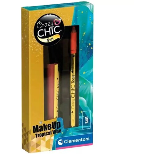Clementoni crazy chic: tropical vibe set za šminkanje - outlet Cene
