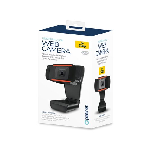 Platinet PCWC720 1280x720px web kamera sa mikrofonom Slike