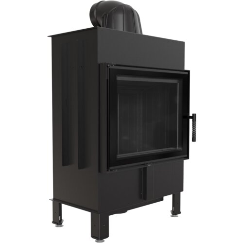 Kratki vgradni kamin LUCY/12/BLACK Cene
