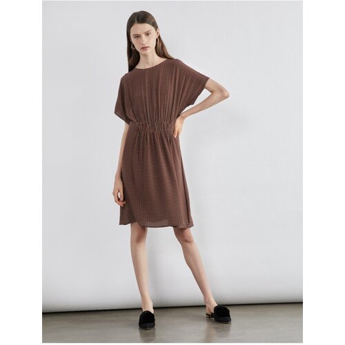 Koton Women&amp;#039;s Coffee Midi Dress Slike