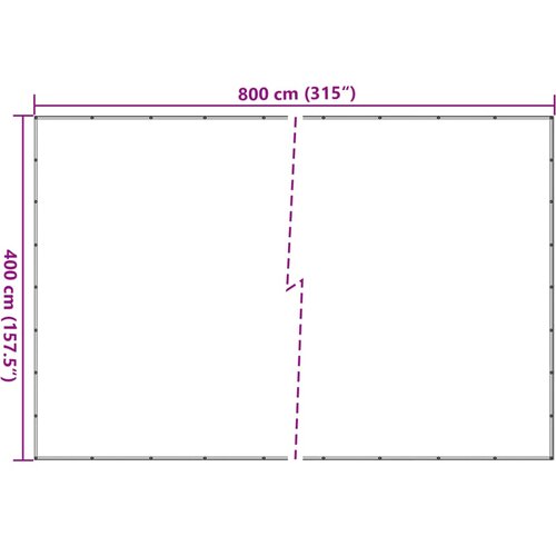  Mreža za prikolicu zelena 4x8 m HDPE Slike