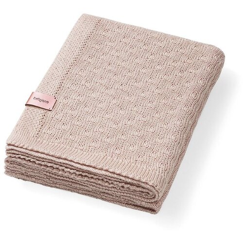 BabyOno Pletena bambus dekica 75x100 cm, tamno bež Slike