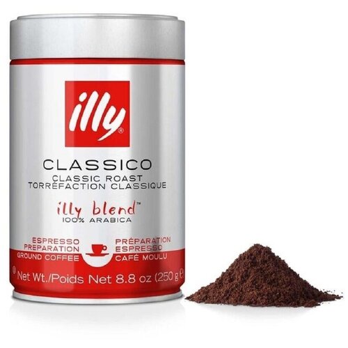 Illy Classico mlevena 250g - 6 limenki Slike