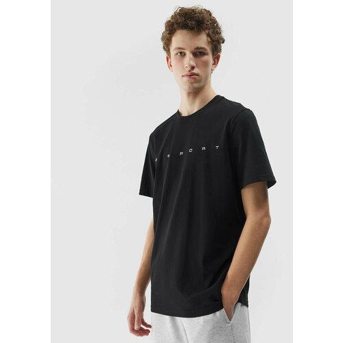 4f Men's T-shirt - black Cene