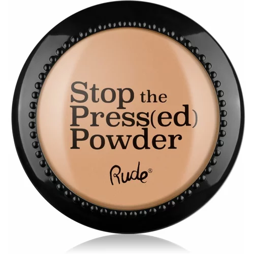 Rude Cosmetics Stop The Press(ed) Powder kompaktni puder nijansa 88094 Rosy Nude 7 g