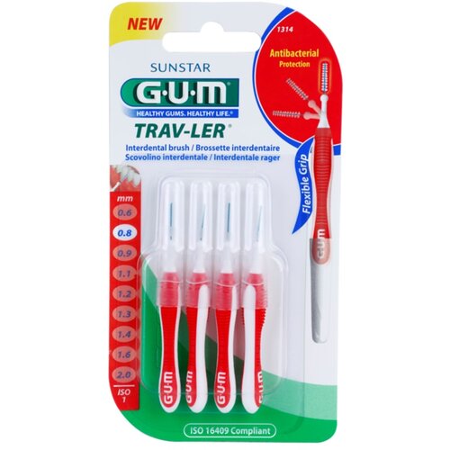 GUM Trav-Ler medzobne ščetke 4 kos 0,8 mm 4 kos Cene