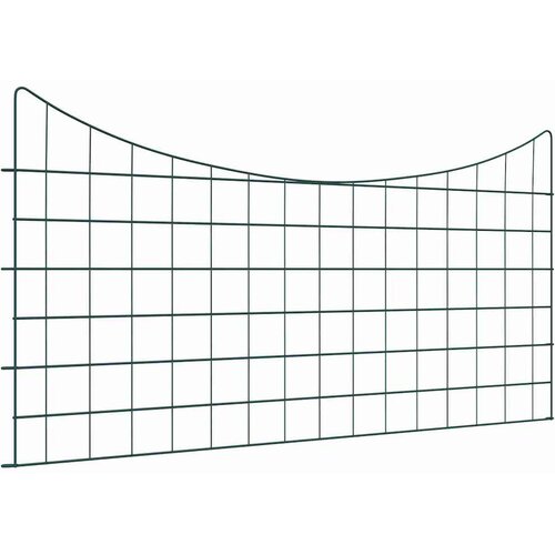  Set ograde za ribnjak 5 kom. 100 x 50 cm Čelik Zelena Cijene