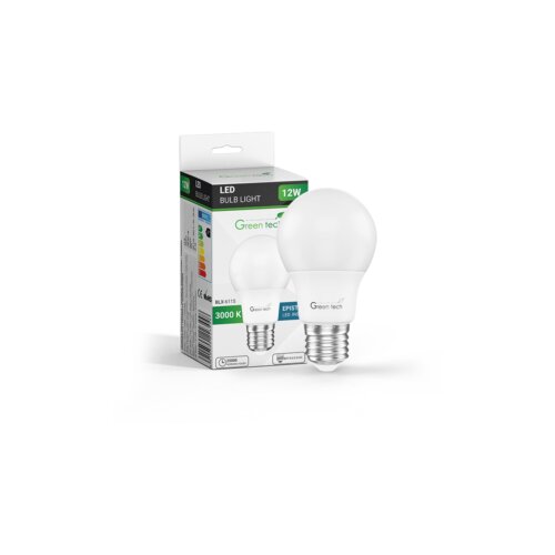  LED žarulja Green Tech 12W, 3000K, E27, A60, Flux: 1200 lm, IP40, Epistar chip Cijene