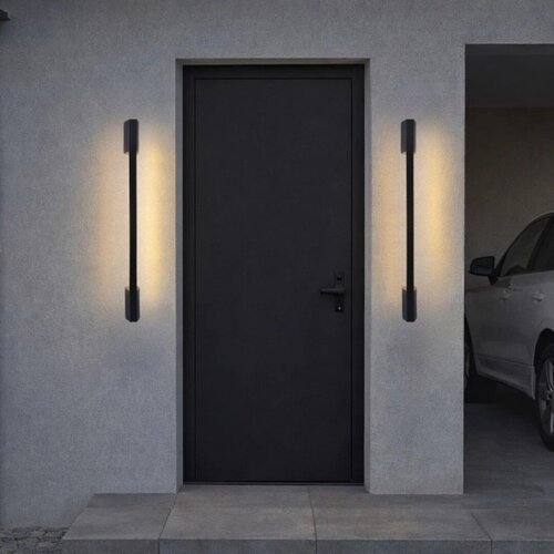 Rabalux 77053 - LED spolja&amp;scaron;nje zidno svetlo ZILINA LED/8W/230V IP54 90 cm crna Slike