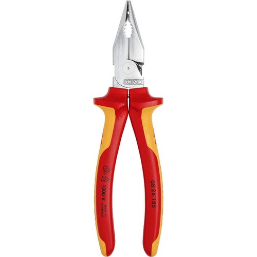 Knipex 1000V izolovana kombinovana &amp;scaron;pic kle&amp;scaron;ta 185mm (08 26 185) Slike