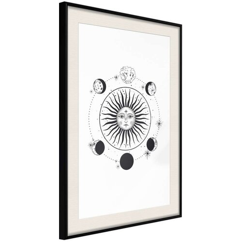  Poster - Sun and Moon 40x60 Slike