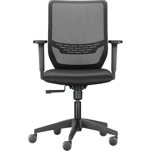 Dauphin Pisarniški stol TO-SYNC One, mrežasto naslonjalo za hrbet, črne barve, z nasloni za roke Cene