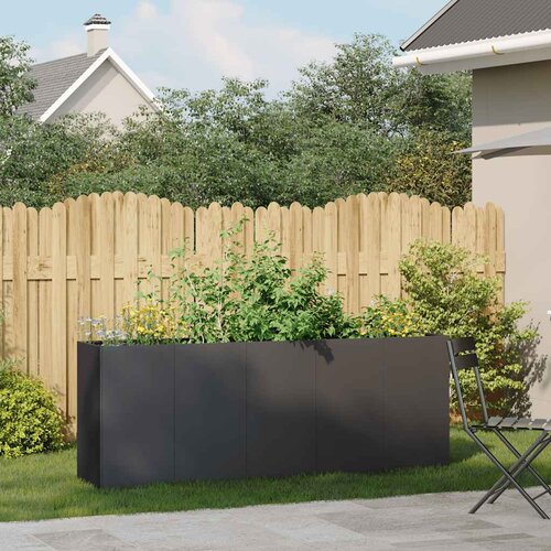  Sadilica crna 200x40x80 cm od hladno valjanog čelika Slike