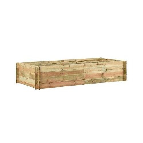 vidaXL povi&scaron;ena gredica za povrće impregnirana borovina 197x100x40 cm Cijene