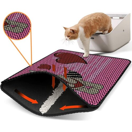 WALLXPERT Nrszn0027 multicolor cat litter mat Cene