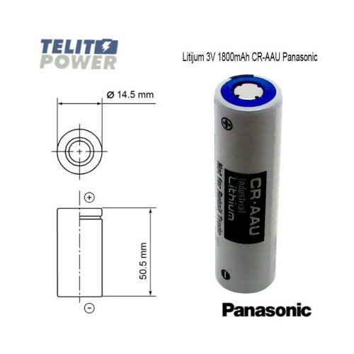 Panasonic litijum AA veličine 3V 1800mAh CR-AAU ( 3622 ) Cene