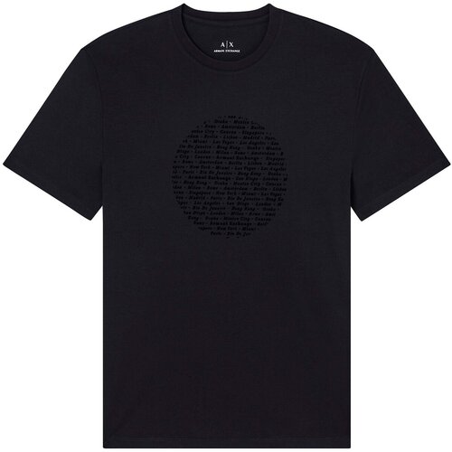 EAX Majice &amp;amp; Polo majice T-Shirt Črna Slike