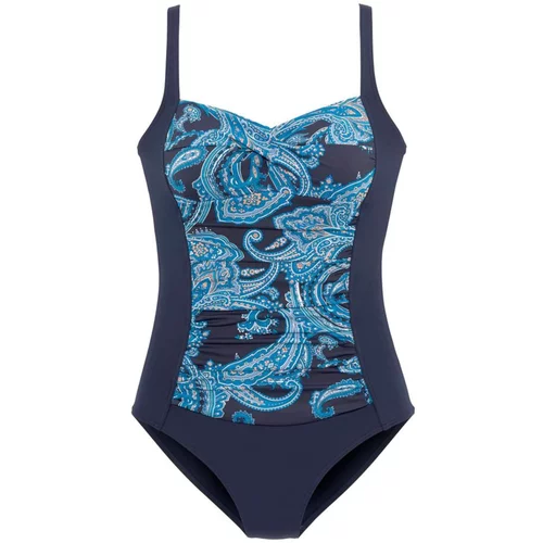Lascana Jednodijelni kupaći kostim svijetloplava / tamno plava