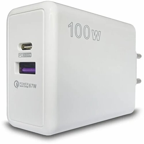 BAVIN Punjač KeKe F003, 100 W, USB-A i Type C, Beli Cene