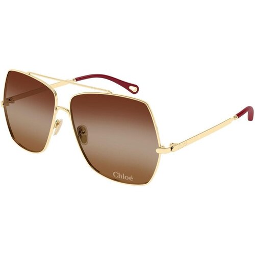 Chloe CH0278S 001 ONE SIZE (62) Zlata/Rjava Slike