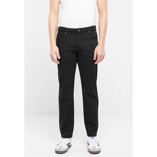 Urban Classics Men&amp;#039;s Stretch Twill 5 Pocket black trousers Slike