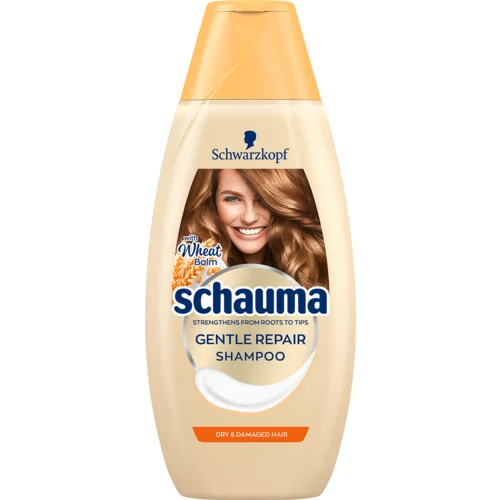Schauma Gentle Repair Shampoo krepitven šampon za suhe in poškodovane lase za ženske