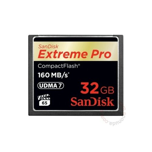 Sandisk CF 32GB Extreme Pro 160MB/s memorijska kartica Slike