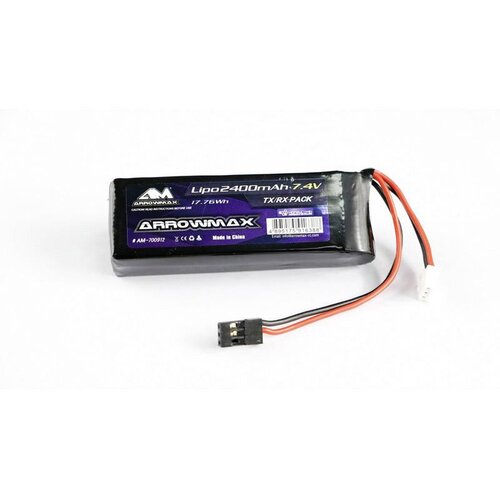 ArrowMax baterija sprejemnika (lipo) za modele 7.4 V 2400 mAh palica JR, (20439098) Cene