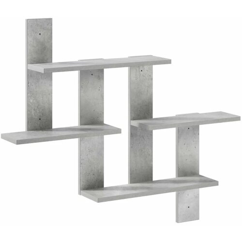  Zidna polica Betonska siva 85 x 13 5 x 73 5 cm - Betonska siva 85 x 13 5 x 73 5 cm Cijene