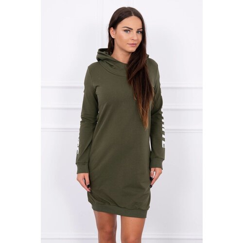 Kesi Dress Off White khaki Cene