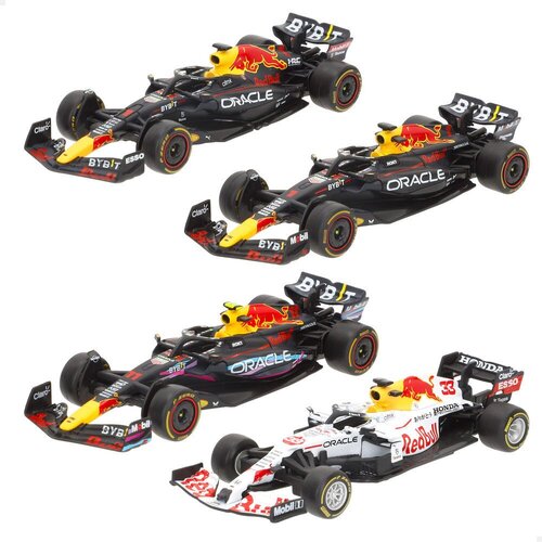  Set od 4 metalna autića F1 Red Bull, mjerilo 1:43 Slike