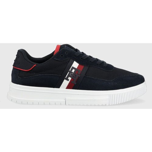 Tommy Hilfiger Tenisice SUPERCUP MIX boja: tamno plava, FM0FM04585 Cene