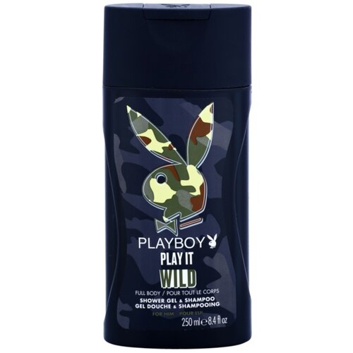 Playboy Play it Wild gel za tu&amp;scaron;iranje za mu&amp;scaron;karce 250 ml Slike