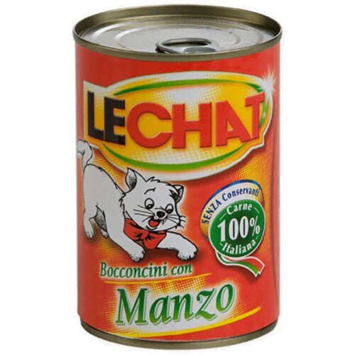 Lechat Chunkies Cat Adult Beef - 720 g Cene