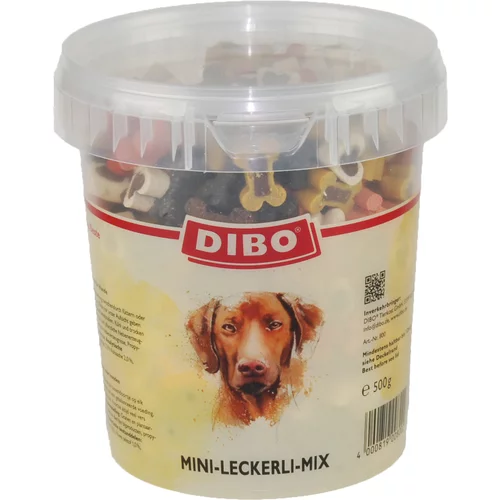 DIBO mešanica priboljškov za pse (polvlažni) - 500 g