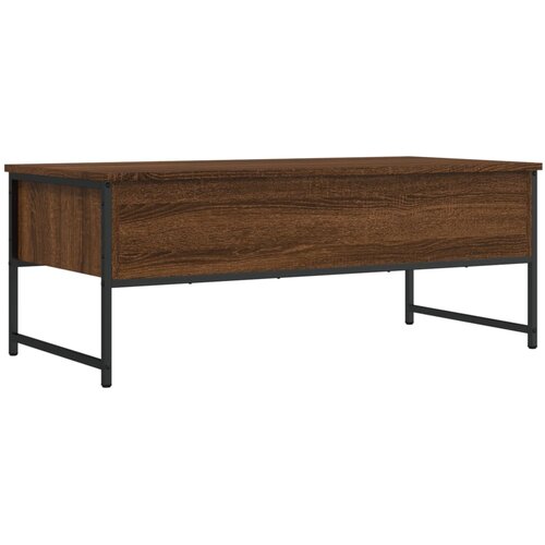  Stolić za kavu boja hrasta 101x49x39,5 cm konstruirano drvo Smeđa Slike