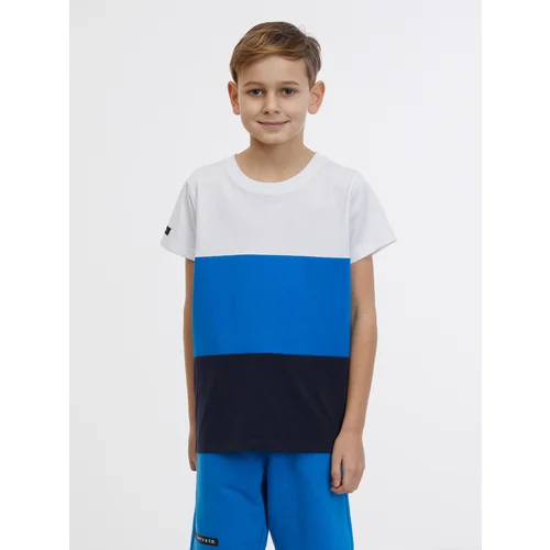 SAM73 Blue and white boys' T-shirt SAM 73 Jabba