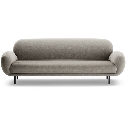 Micadoni Siva sofa od boucl&amp;eacute; tkanine 208 cm Poppy &amp;ndash; Slike