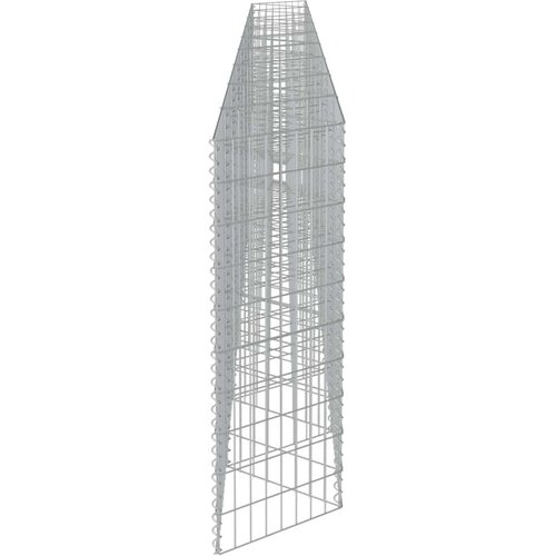  Gabionski zid od pocinčanog čelika 630 x 30 x 100 cm Slike