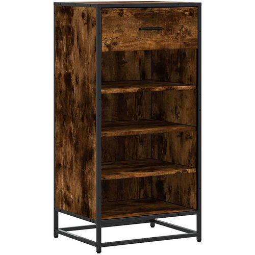 VidaXL stalak za cipele boja hrasta 48x38x97,5 cm konstruirano drvo Slike