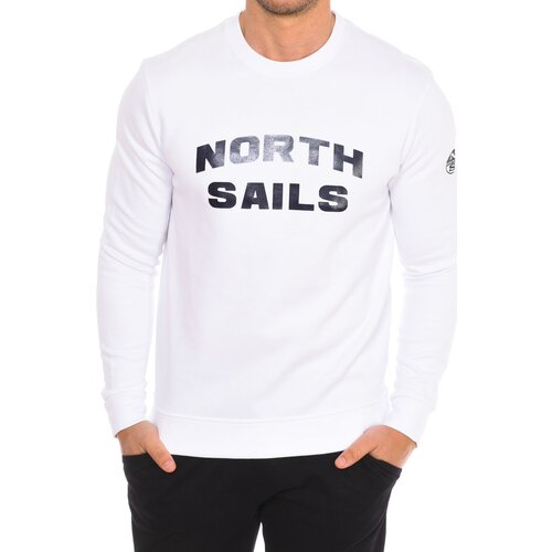 North Sails Puloverji 9024170-101 Bela Cene