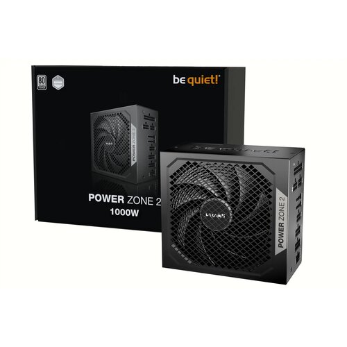 Be Quiet! Tiho bodi! Napajalnik Power Zone 2 1000W ATX 3.1 80 Plus Platinum, popolnoma modularni BP008EU Cene
