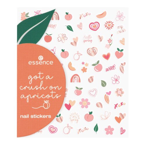 Essence samolepilne nalepke za nohte - Got A Crush On Apricots Nail Stickers - 01 Apropos, Apricots... Cene