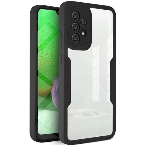 Techsuit ColorVerse 360 ​​Series obostrana za&scaron;titna maska za Samsung Galaxy A52 4G / A52 5G / A52s 5G &ndash; crna Cijene