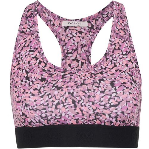 Orsay Light Purple Women&amp;#039;s Patterned Sports Bra - Women&amp;#039;s Slike