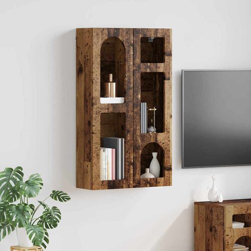 Viseći ormarić Staro drvo 59 x 20 x 100 cm Konstruirano drvo Slike