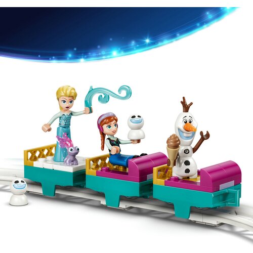 Lego disney - elsin ledeni zamak i avantura sankanja (43281) Slike