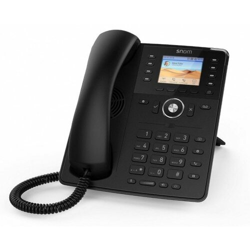 Snom desk telefon sa 2,7" hi-res kolor ekranom,USB,8tast,crn Cene