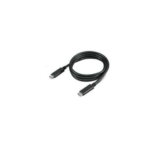 Lenovo USB-C Cable 1m/Date rate 10Gbps/Support max 100W @20V/5A ( 4X90U90619 ) Slike